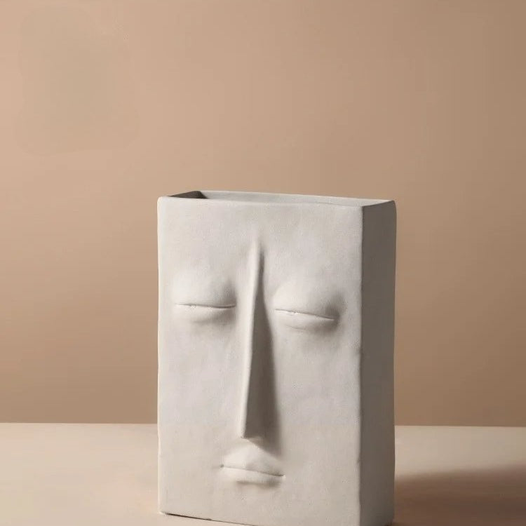 Menschliches Gesicht Vase | I - Vivari Livings